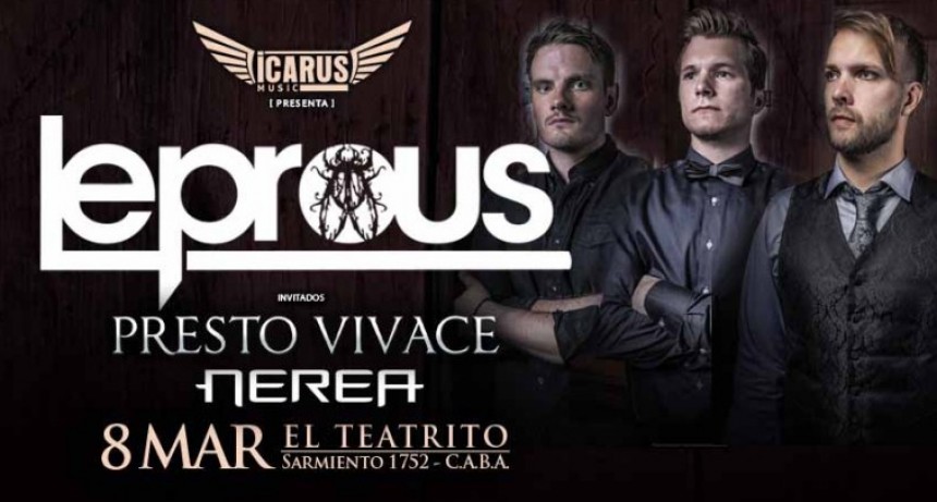 LEPROUS: desde Notodden a Buenos Aires