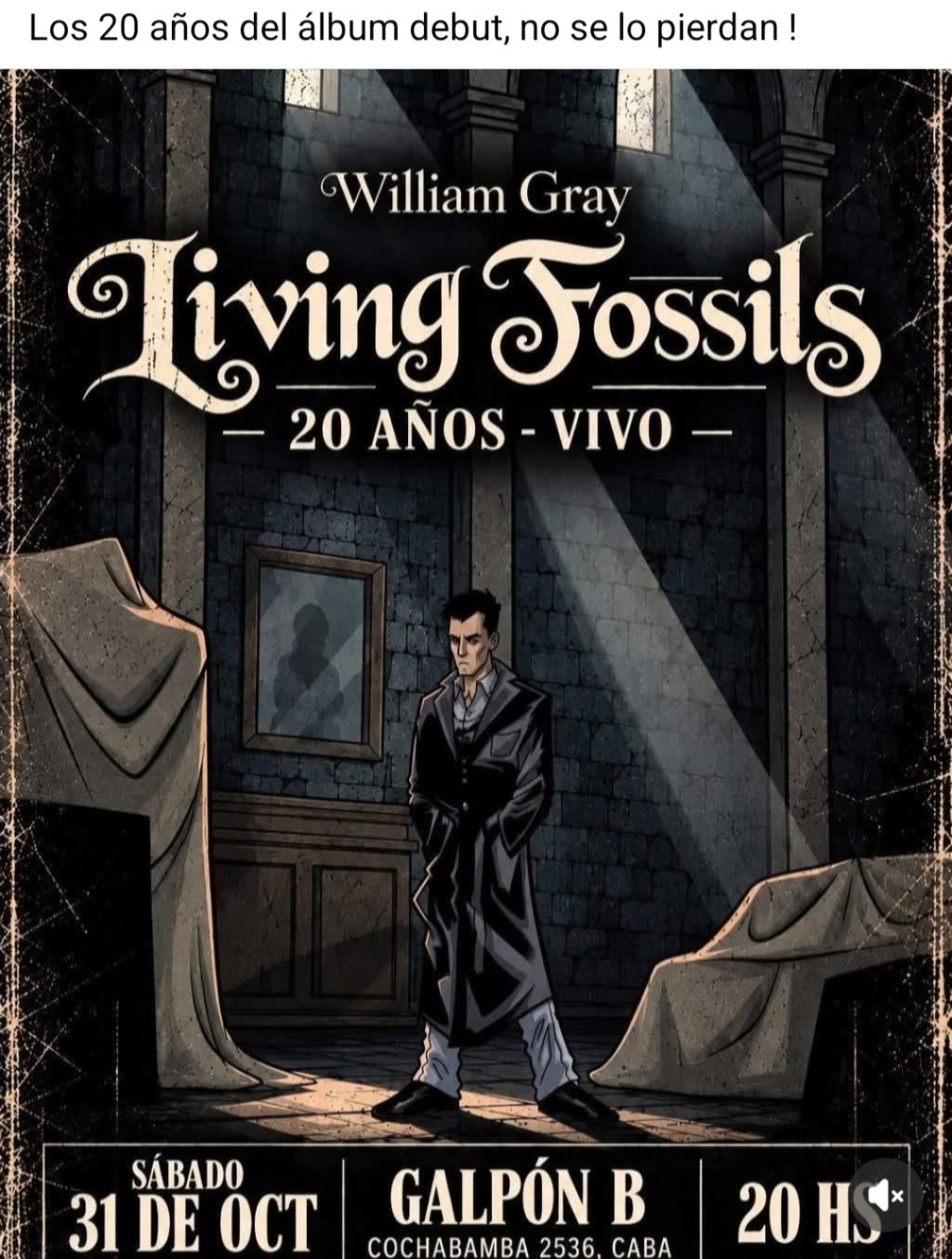 WILLIAM GRAY: LIVING FOSSILS, 20 a&ntilde;os no es nada